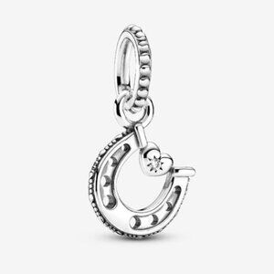 Pandora Good Luck Horseshoe Dangle Charm